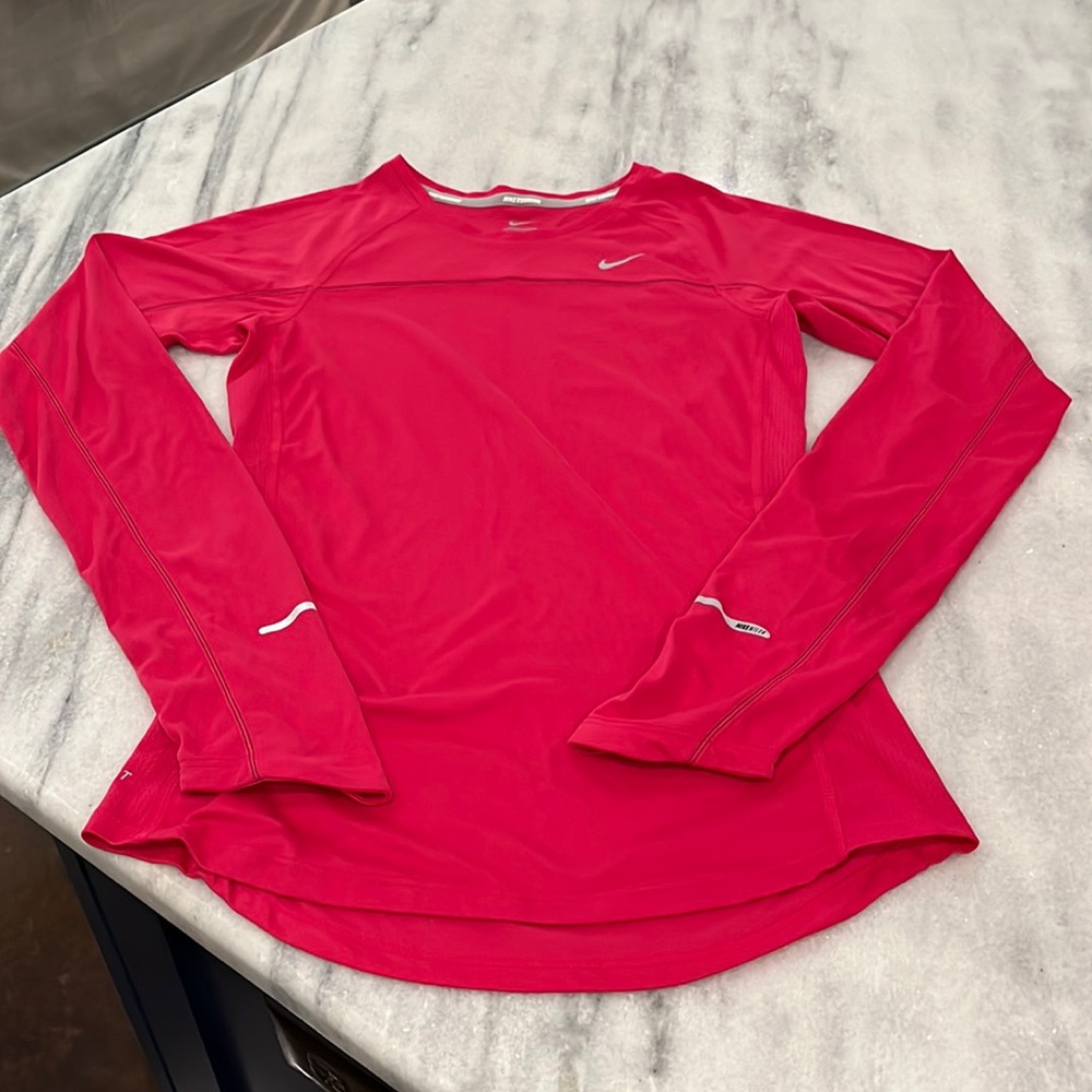 Nike Miler running long sleeve top.